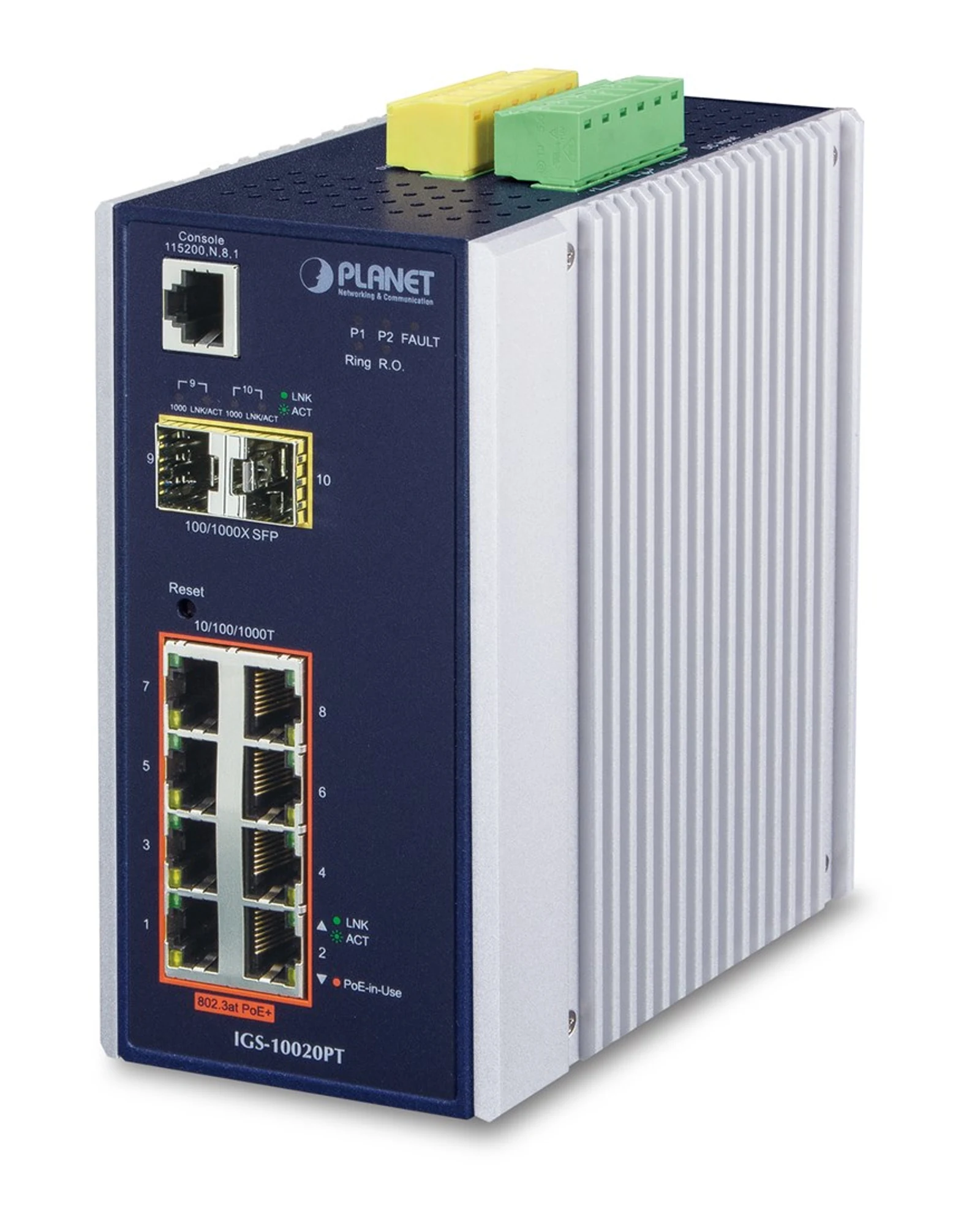 Switch Planet IGS-10020PT 8 Portów 10/100/1000Mbps