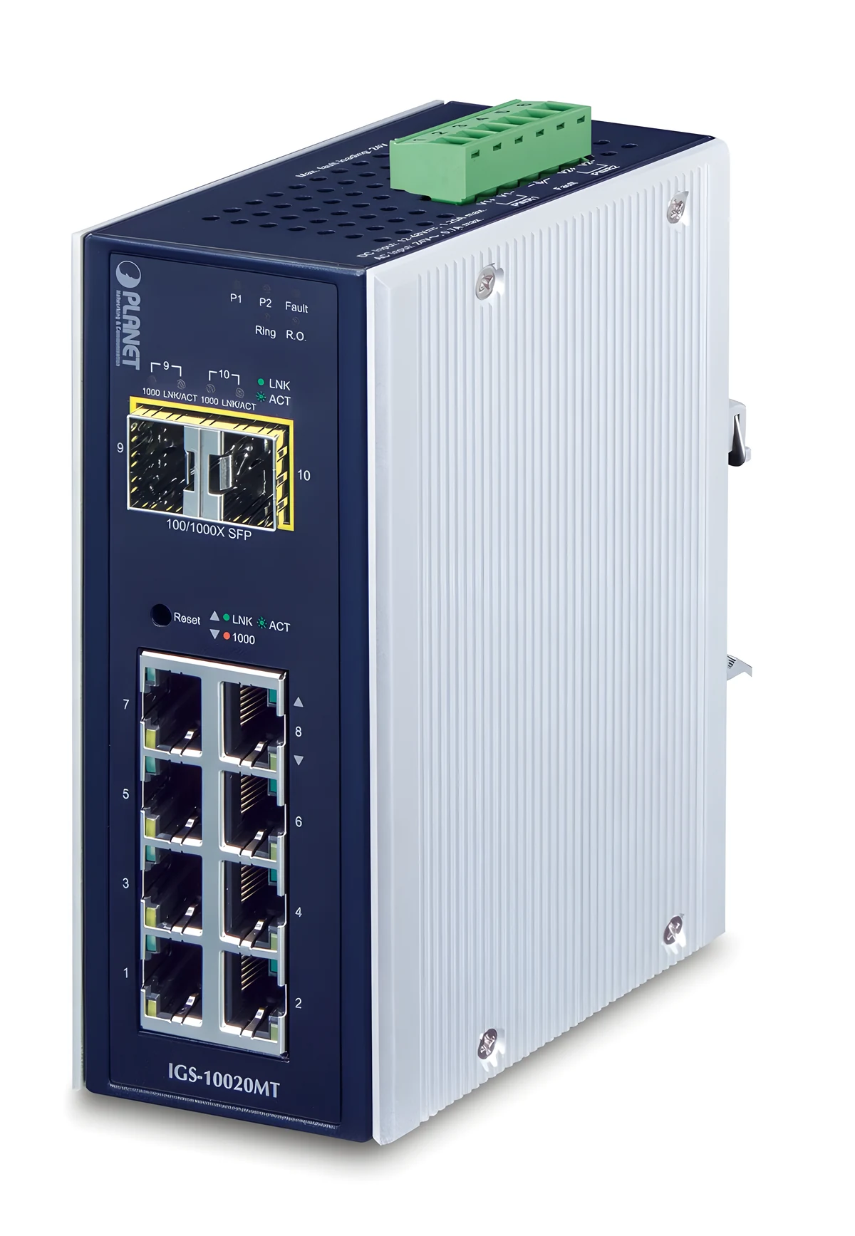 Przemysłowy switch zarządzany Planet IGS-10020MT 10-portowy