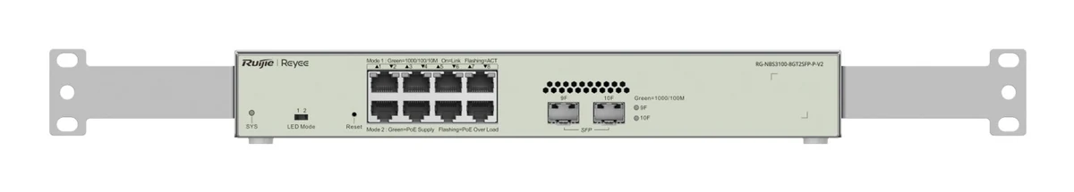 Switch RG-NBS3100-8GT2SFP-P-V2 - 8 Portów Gigabit