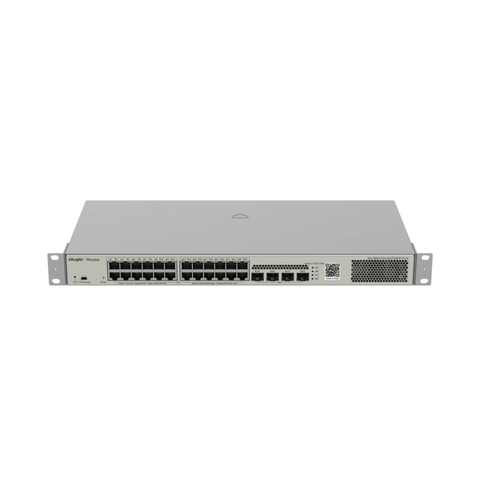 Switch Ruijie Reyee RG-NBS3100-24GT4SFP-P-V2 — zdjęcie 1 z 4