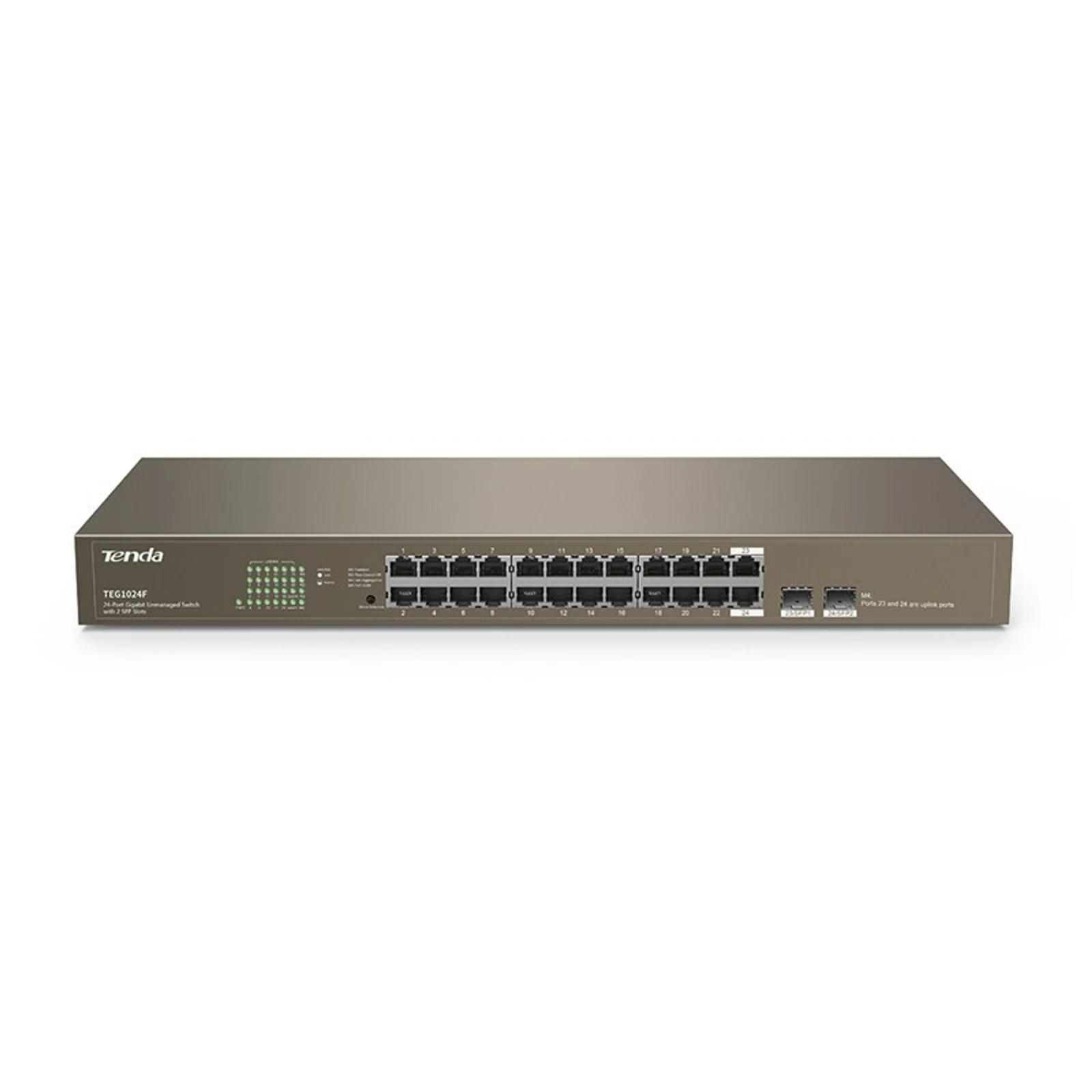 Switch Tenda TEG1024F 24x 10/100/1000Mbps — zdjęcie 1 z 3