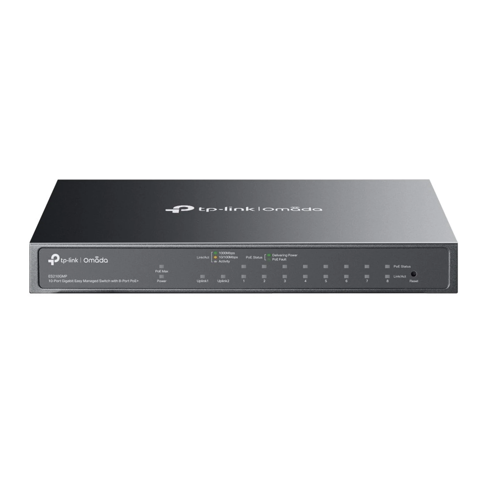 Switch TP-LINK ES210GMP Omada 10-Port Gigabit — zdjęcie 1 z 5