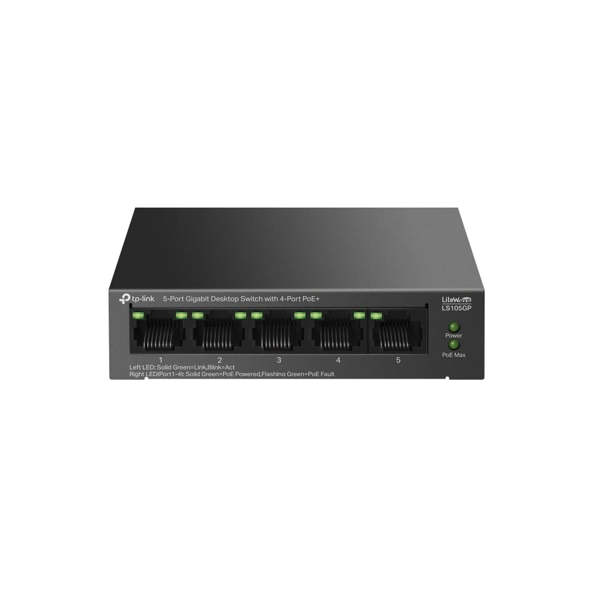 Switch TP-LINK LS105GP - Czarny