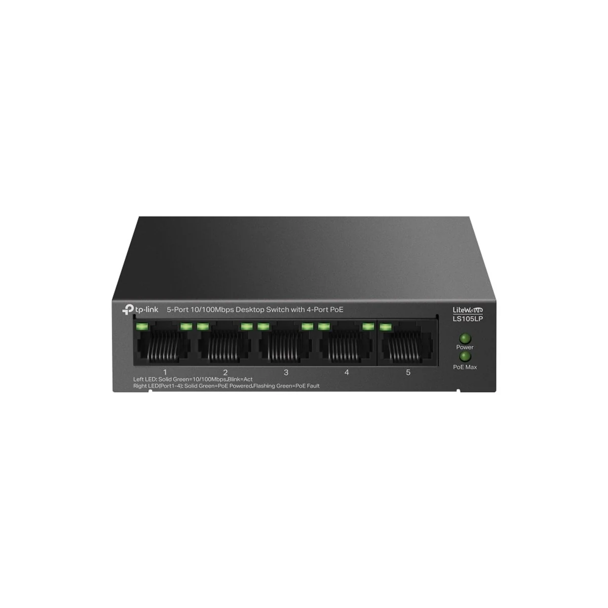 Switch TP-LINK LS105LP - Diody LED i Montaż na Ścianie