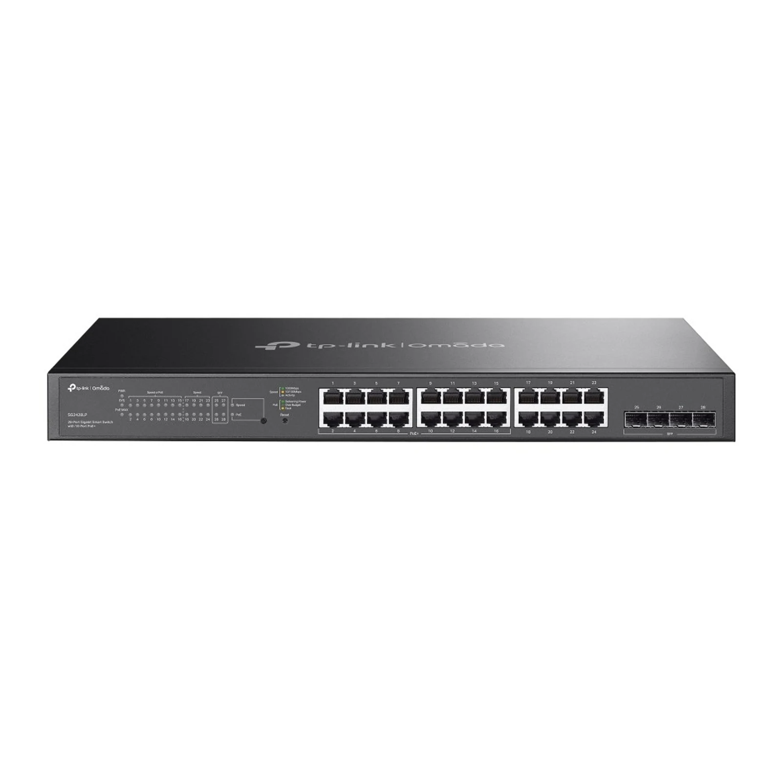 Switch TP-LINK SG2428LP - Montaż w Stelażu, LED — zdjęcie 1 z 6