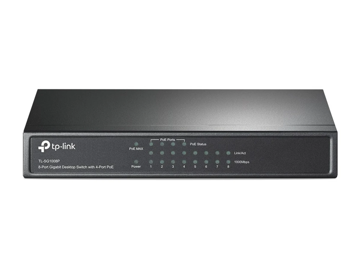 Switch TP-LINK TL-SG1008P 8 Portów 1000Mbps