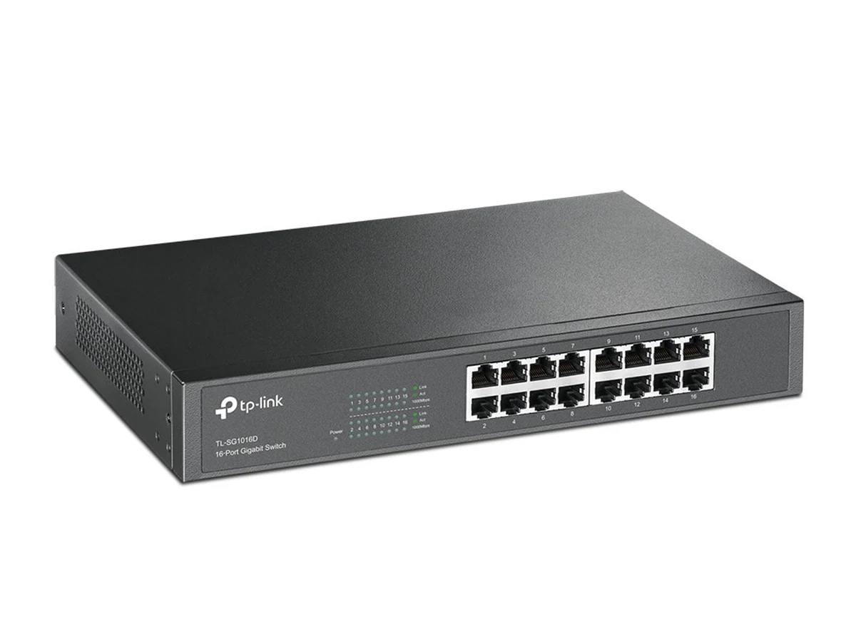 Switch TP-LINK TL-SG1016D 16-portowy 10/100/1000Mbps
