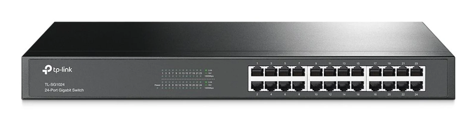 Switch TP-LINK TL-SG1024 (24x 10/100/1000Mbps) — zdjęcie 1 z 3