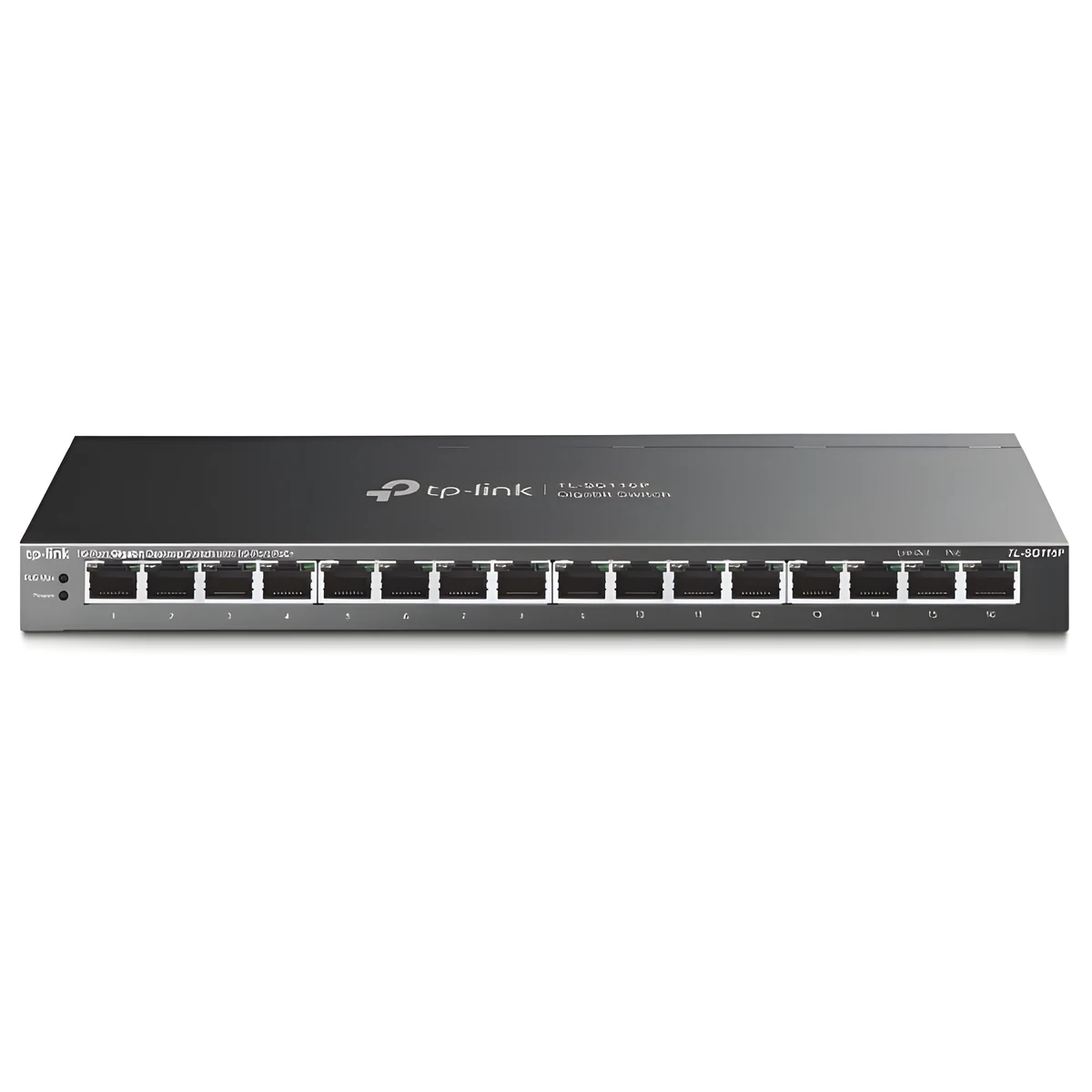 Switch TP-LINK TL-SG116P - Diody LED i Ścienne