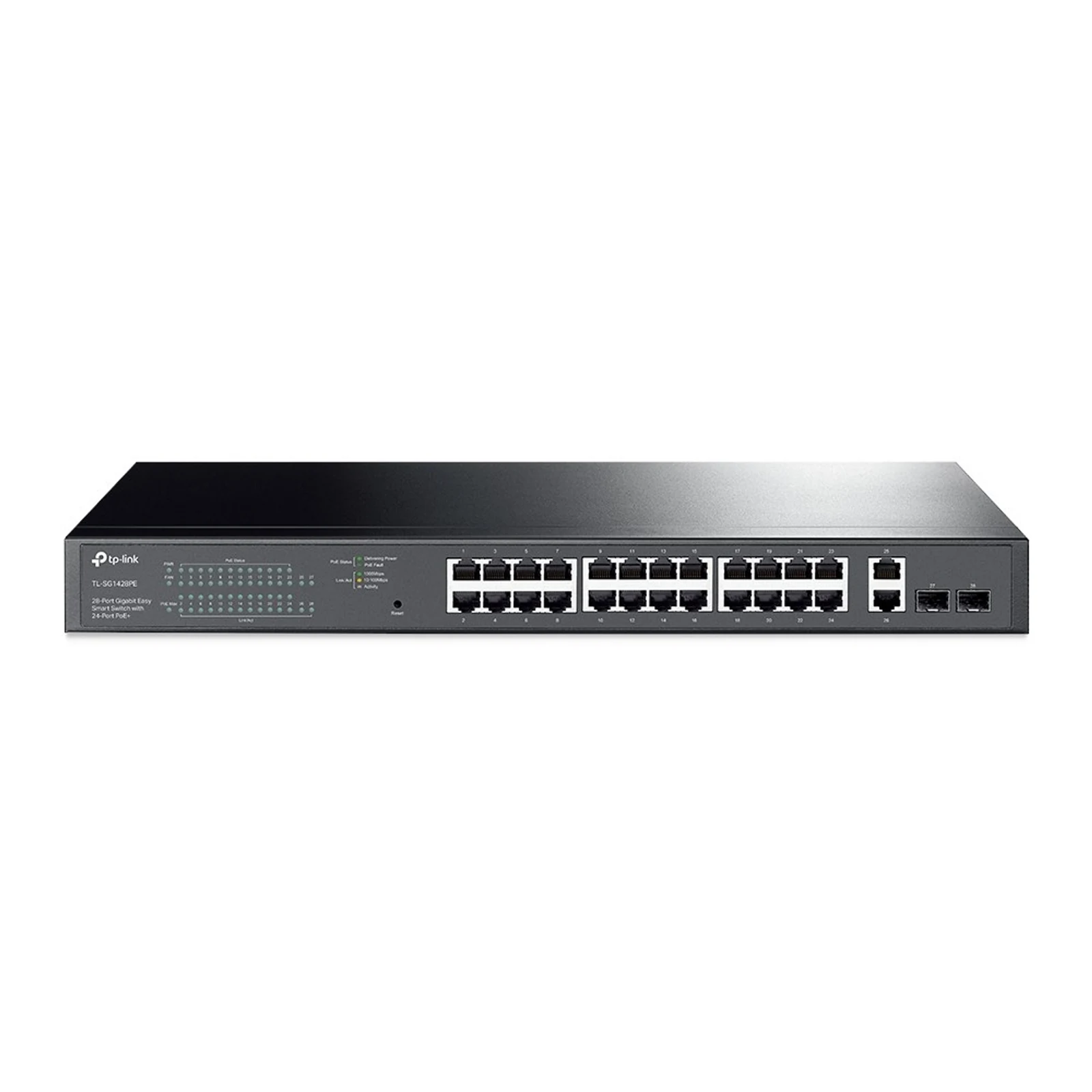 Switch TP-LINK TL-SG1428PE - 24 Portów Fast Ethernet — zdjęcie 1 z 3