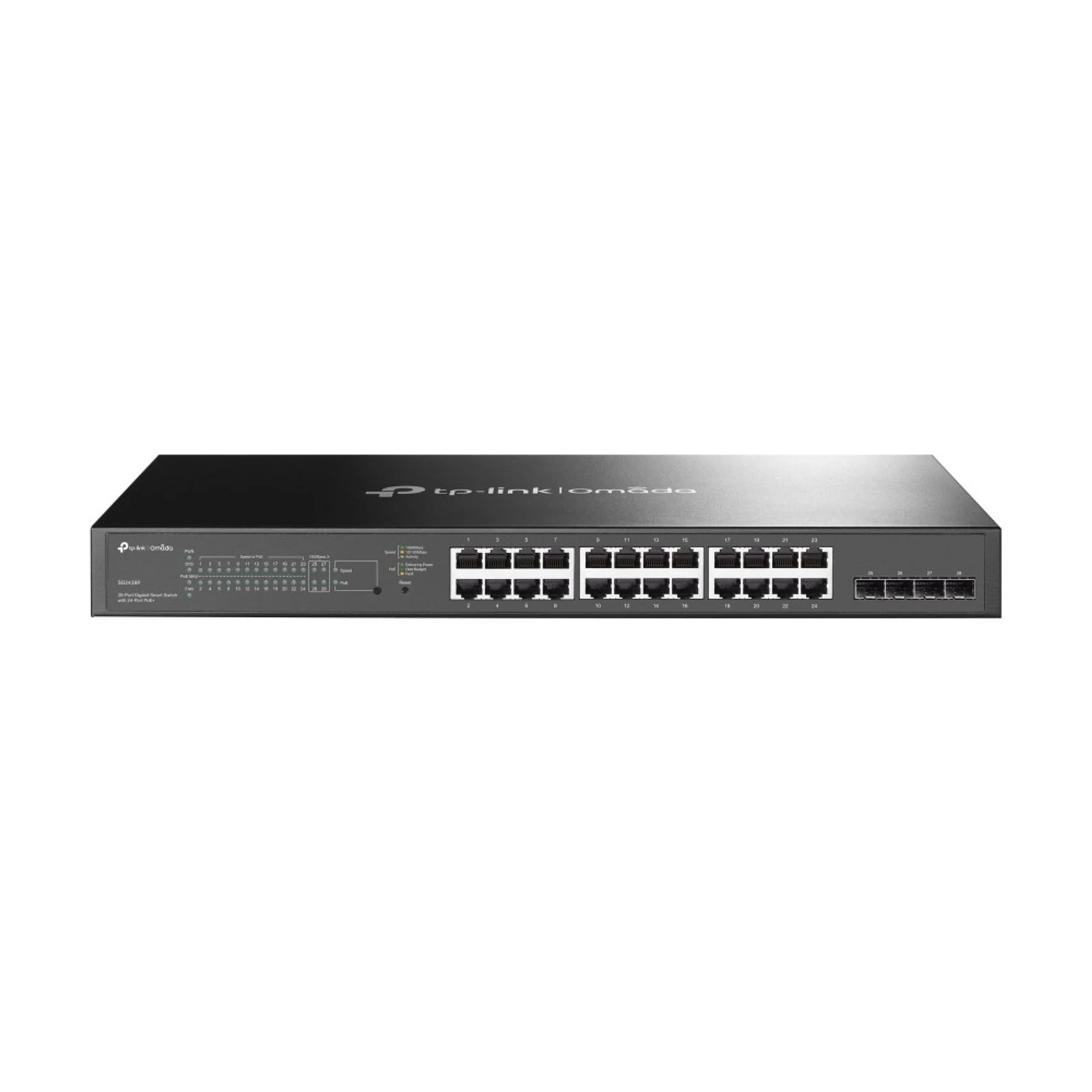 Switch TP-LINK TL-SG2428P 1U Czarny