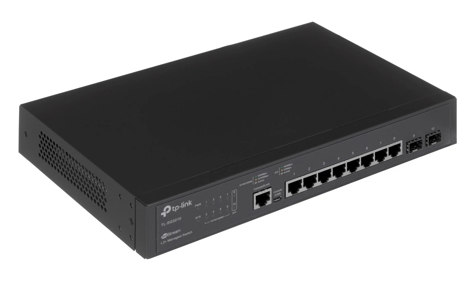 Switch TP-LINK TL-SG3210 - Czarny, LED — zdjęcie 1 z 6