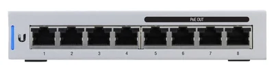 Zarządzany Switch Gigabitowy Ubiquiti UniFi 8 PoE (Gen1) 8-Portowy