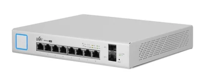 Zarządzany Switch Ubiquiti UniFi 8 PoE z 10 portami PoE i slotem SFP (Gen1)