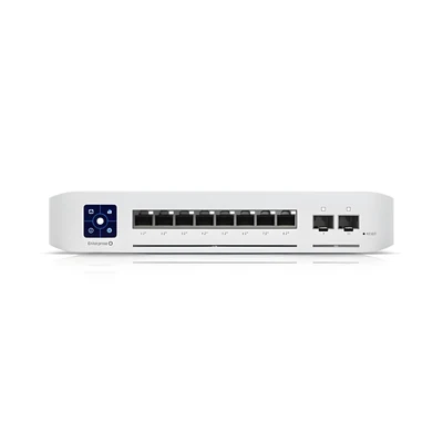 Przełącznik zarządzany Ubiquiti UniFi Enterprise 8 PoE 10-portowy Multigigabit