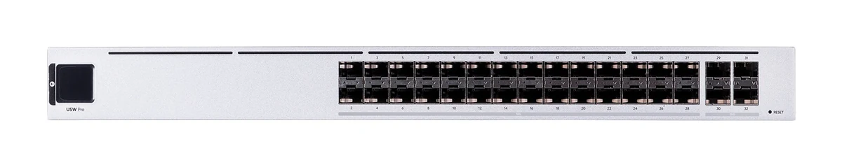 Przełącznik zarządzany Ubiquiti UniFi Hi-Capacity 32-portowy 10G/25G