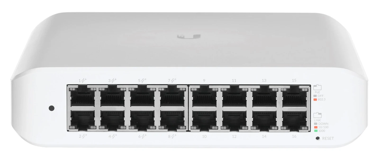 Zarządzany Switch Ubiquiti UniFi Lite 16 PoE 16-portowy — zdjęcie 1 z 8