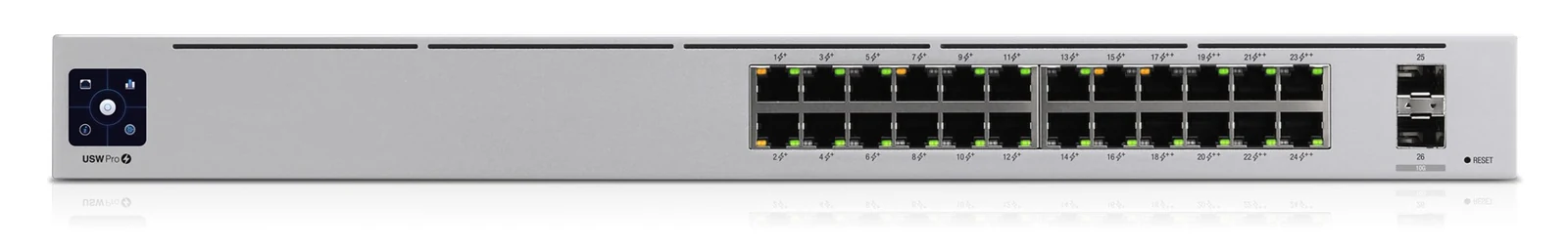 Zarządzany przełącznik Ubiquiti UniFi Pro 24 PoE 26 portów Gigabit — zdjęcie 1 z 5