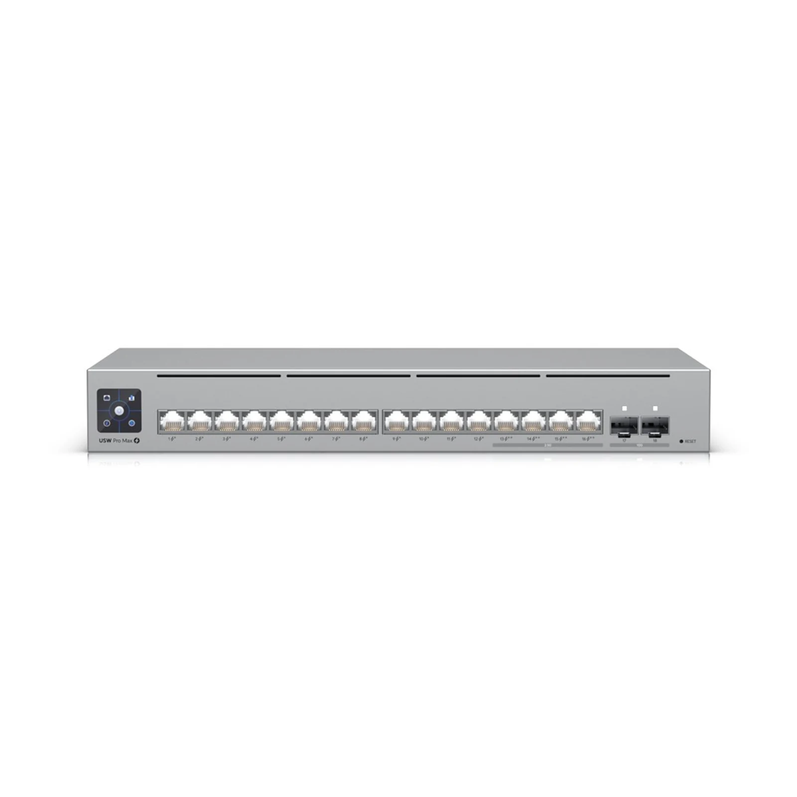 Przełącznik zarządzany Ubiquiti UniFi Pro Max 16 PoE 18 portów — zdjęcie 1 z 8
