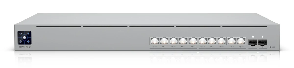 Switch Ubiquiti UniFi Pro XG 10 PoE 12p PoE ( PoE+++: 10;) Managed Gigabit (USW-Pro-XG-10-PoE-EU)