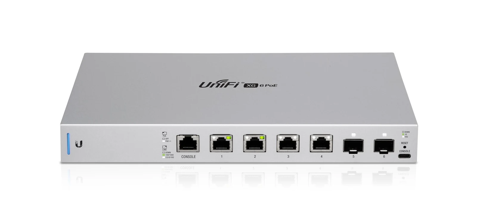 Switch Zarządzany Ubiquiti UniFi XG6 PoE (Gen1) 6-Portowy — zdjęcie 1 z 6