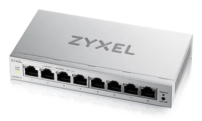 Zarządzany przełącznik Gigabit Ethernet Zyxel GS1200-8 v3 8-portowy