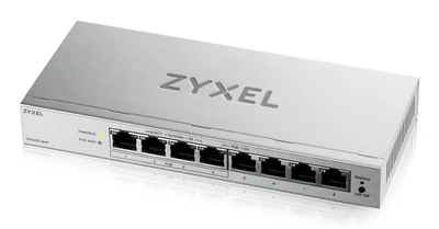 Zarządzany przełącznik Gigabit Ethernet Zyxel GS1200-8HP 8 portów, 68W