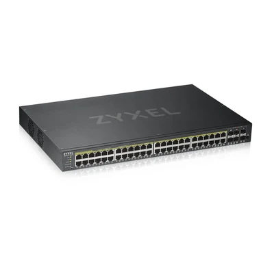 Zarządzany przełącznik Gigabit Ethernet Zyxel GS1920-48HP z 48 portami PoE+ (375W)