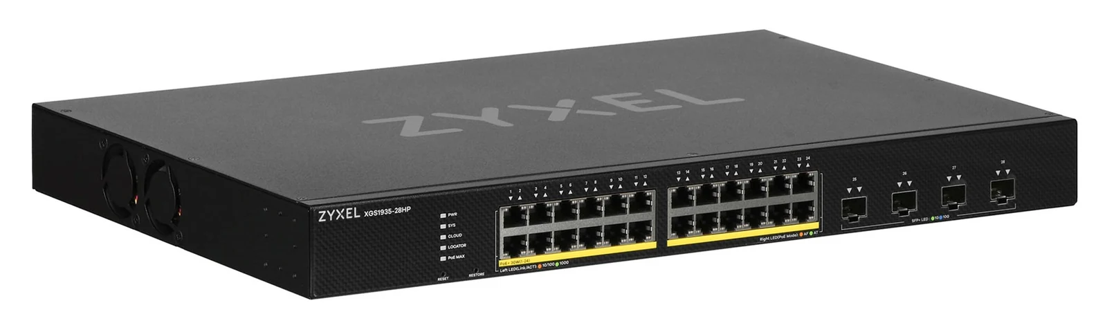 Przełącznik Zarządzany Zyxel XGS1935-28HP 28-Portowy PoE 375W — zdjęcie 1 z 8