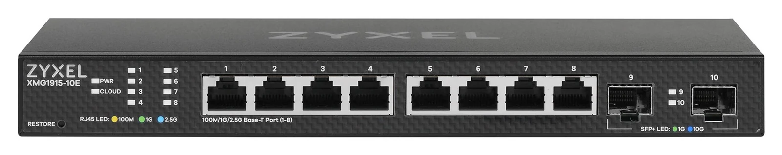 Switch Zyxel XMG1915-10E 10p Managed Multigigabit/10G — zdjęcie 1 z 8