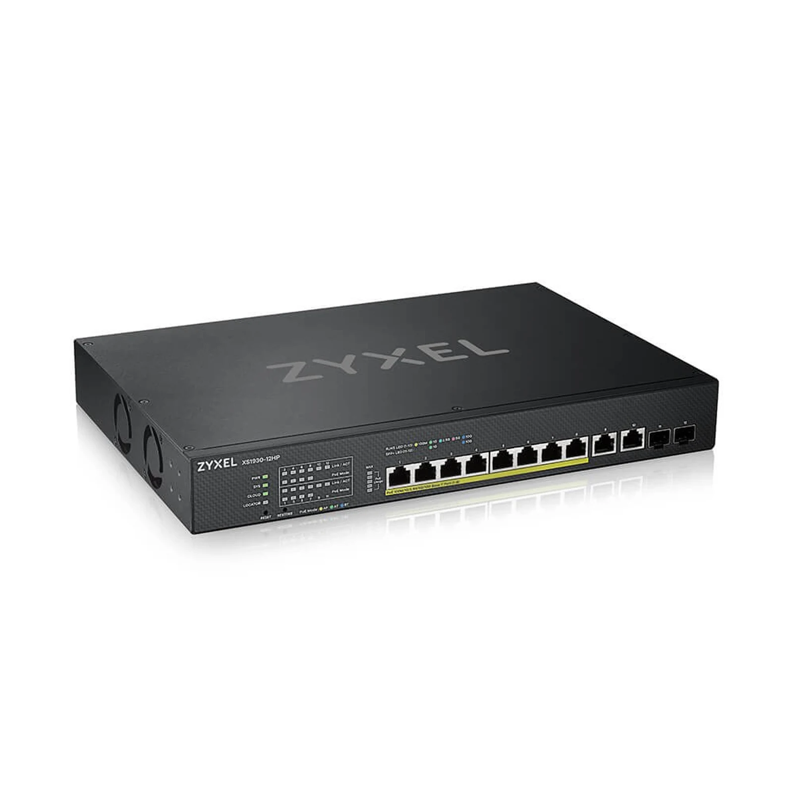 Switch Zyxel XS1930-12HP 12p PoE (PoE++: 8) 375W Managed Multigigabit/10G — zdjęcie 1 z 5