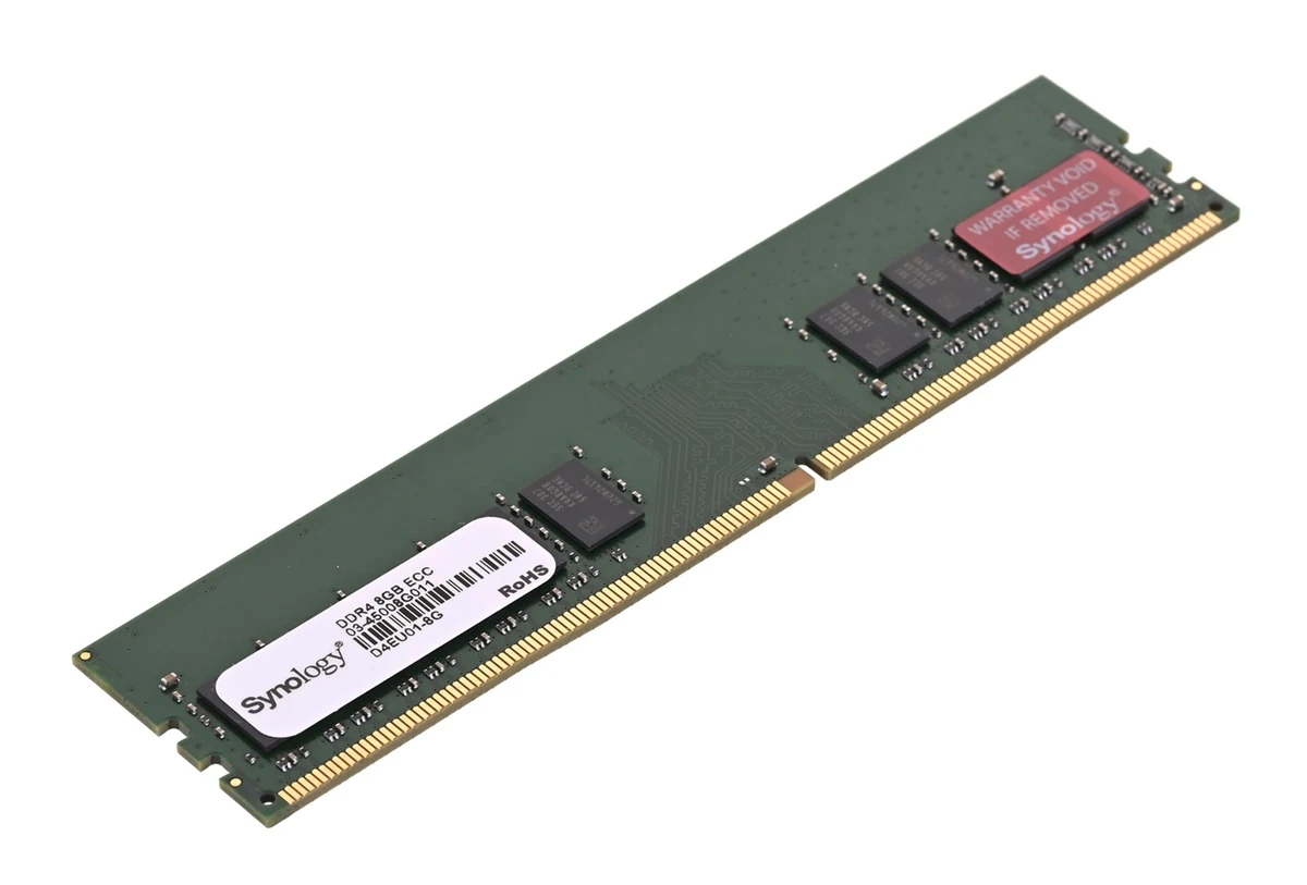 Pamięć serwerowa DDR4 8GB ECC Unbuffered DIMM - Synology D4EU01-8G