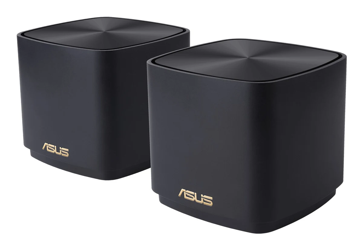 Zestaw Asus ZenWiFi XD4 Plus (2 szt.) - Router Mesh 5G Wi-Fi 6, czarny
