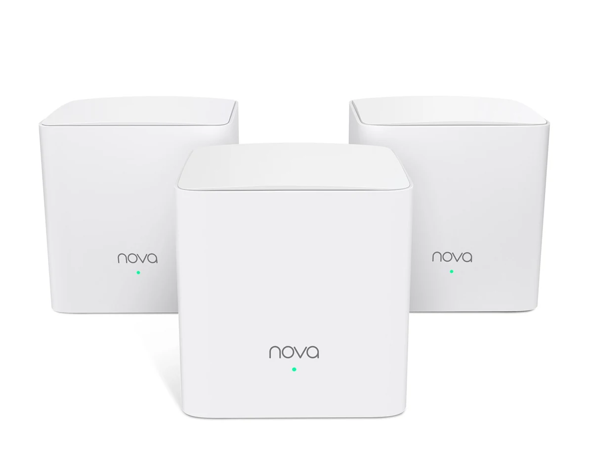 Zestaw Mesh Tenda MW5s (3 szt.) - Wi-Fi 6, 2,4 GHz i 5 GHz