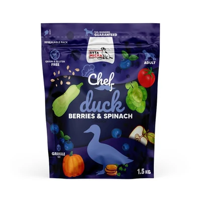 Karma Sucha SYTA MICHA Kaczka, Jagody i Szpinak 1,5 kg