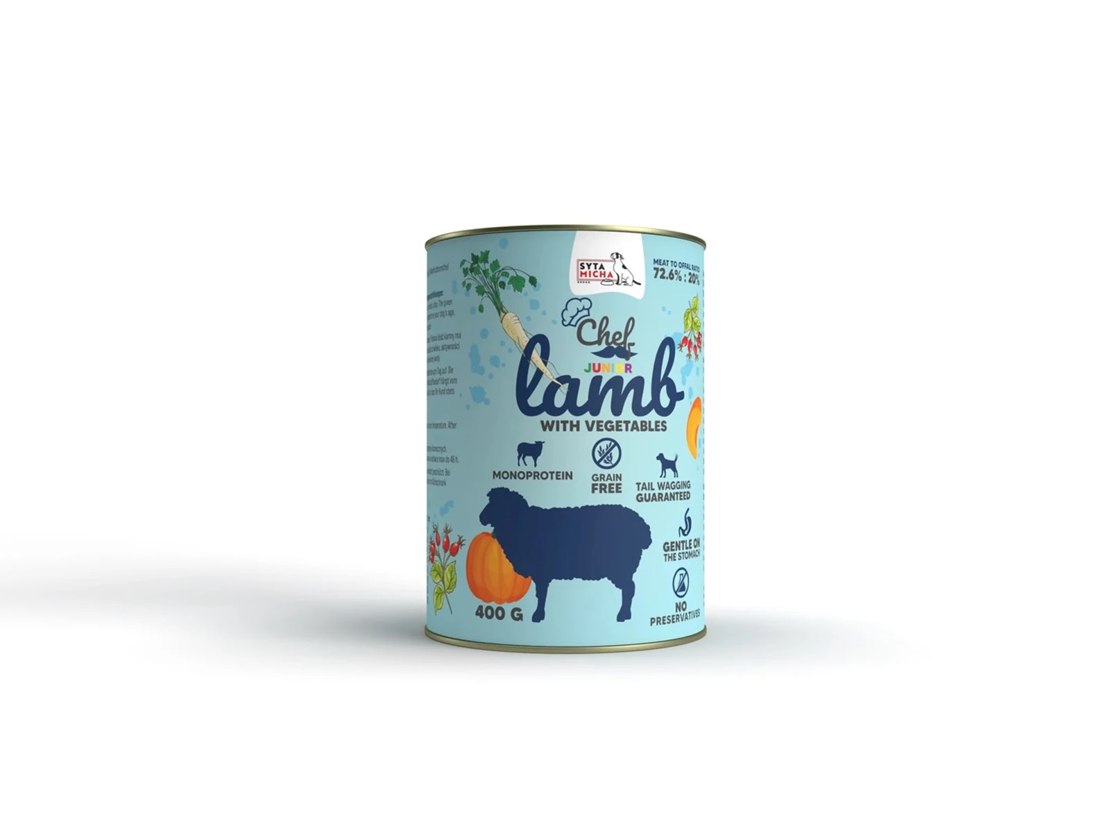 SYTA MICHA mokra karma jagnięcina 400g