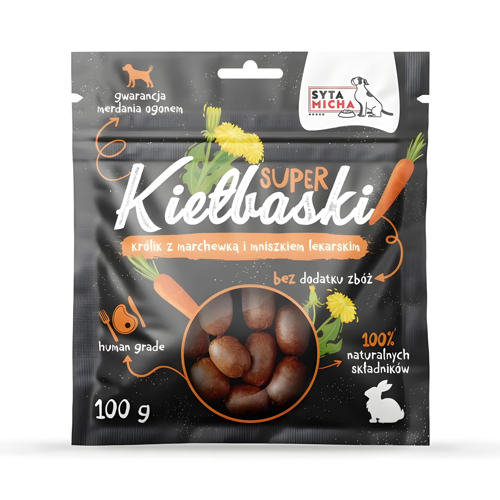 Syta Micha Super kiełbaski 100g