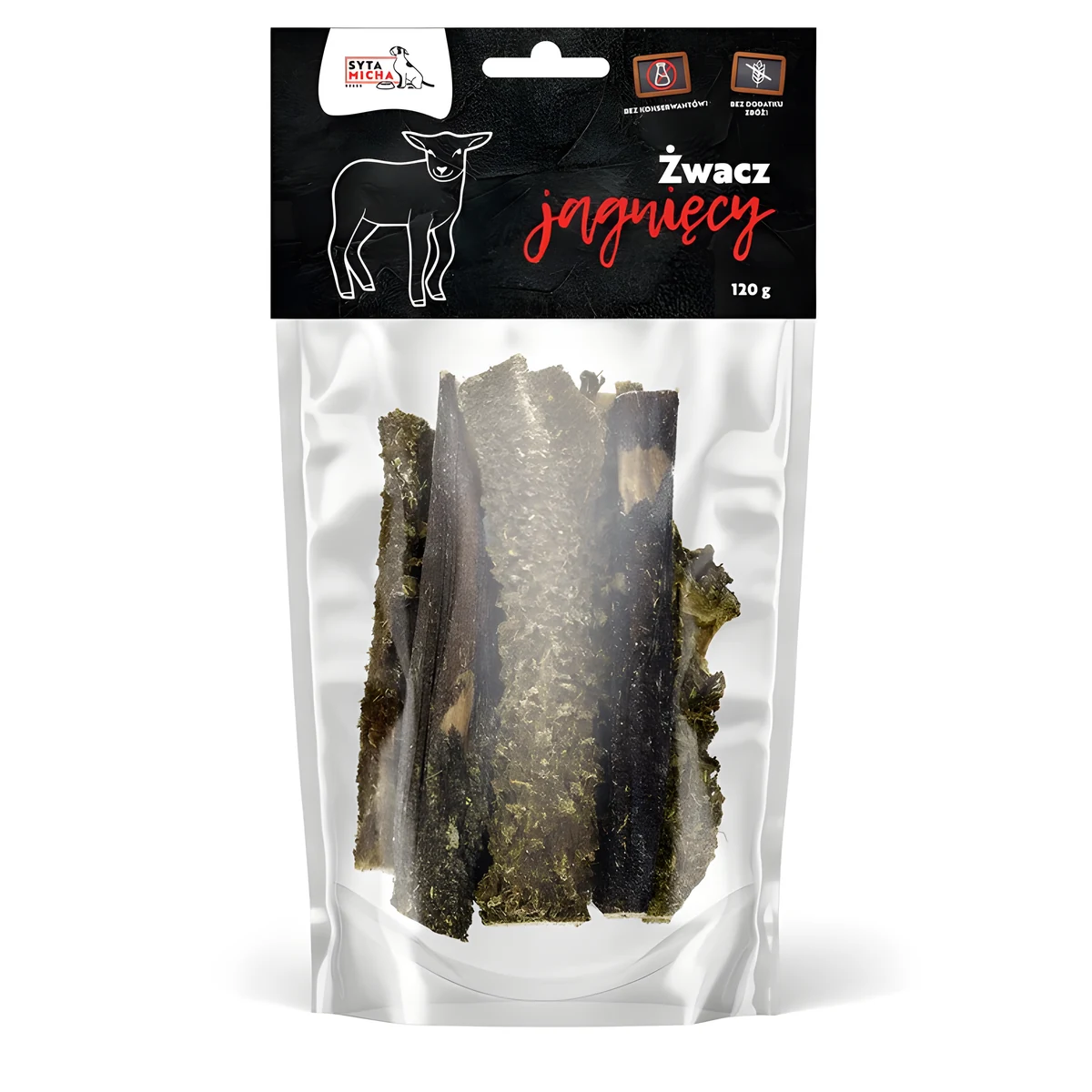 SYTA MICHA - Suszone Żwacze Jagnięce 120g