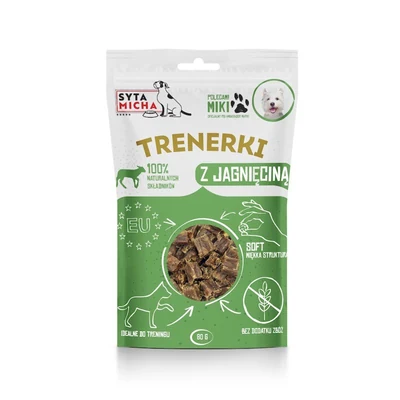 Przysmaki treningowe SYTA MICHA z jagnięciną 80g