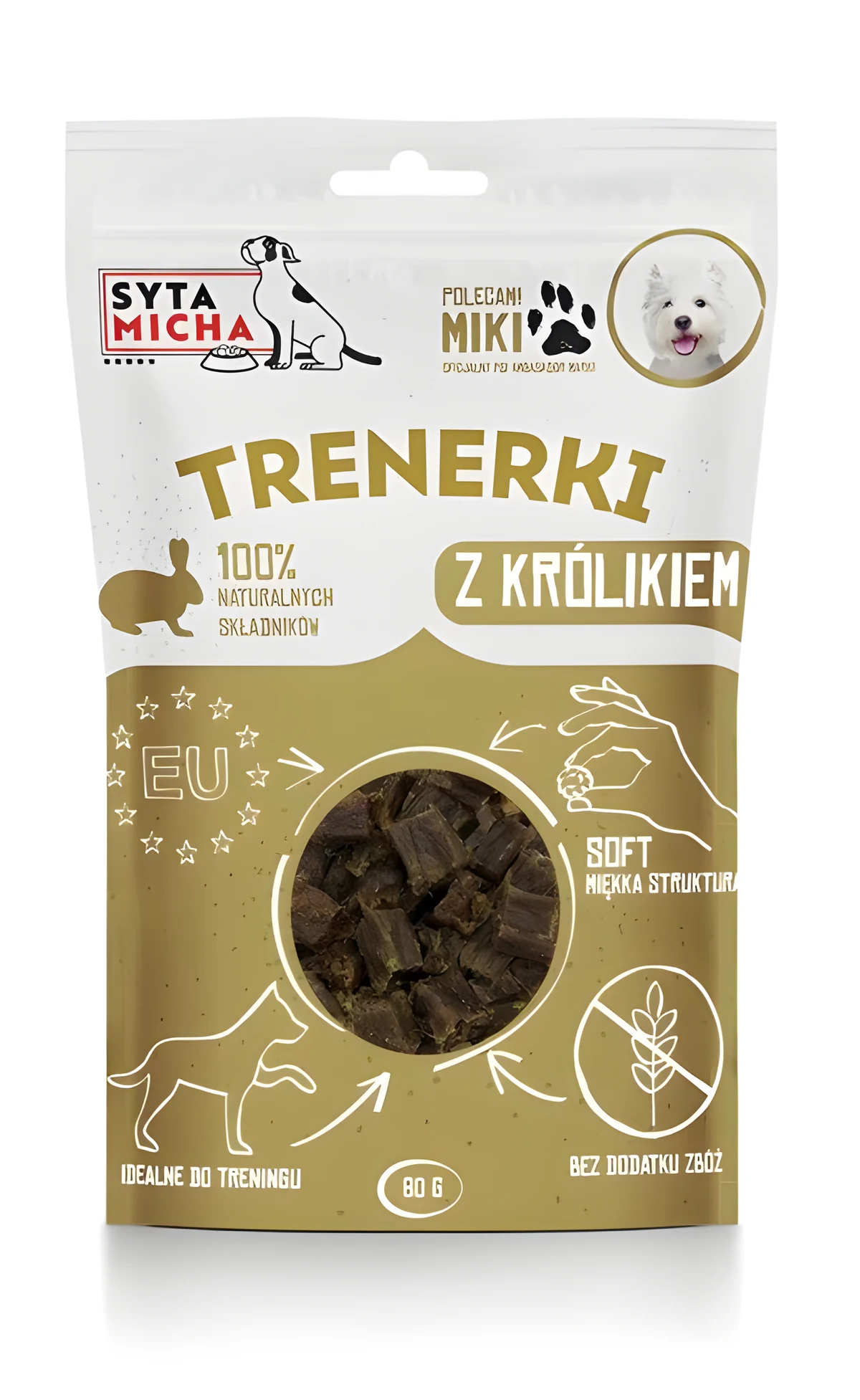 Syta Micha Trenerki z królika - 80g
