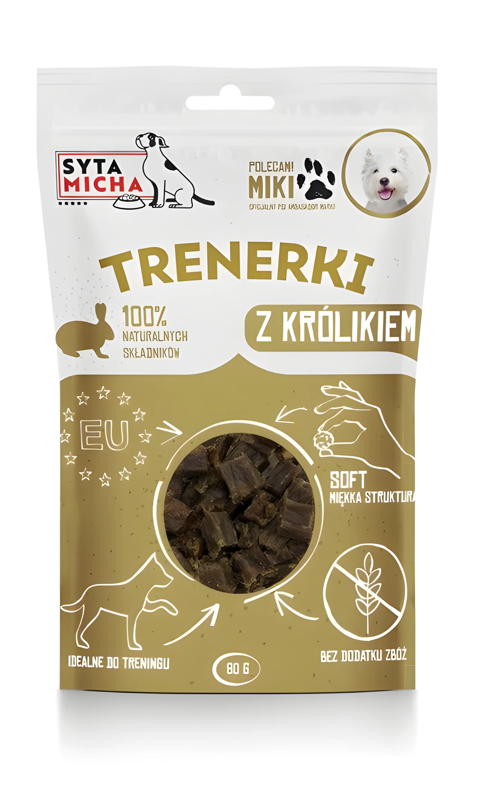 Syta Micha Trenerki z królika - 80g