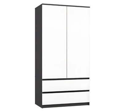 Szafa Rack Malwa SS-90 Antracyt/Biel Komplet