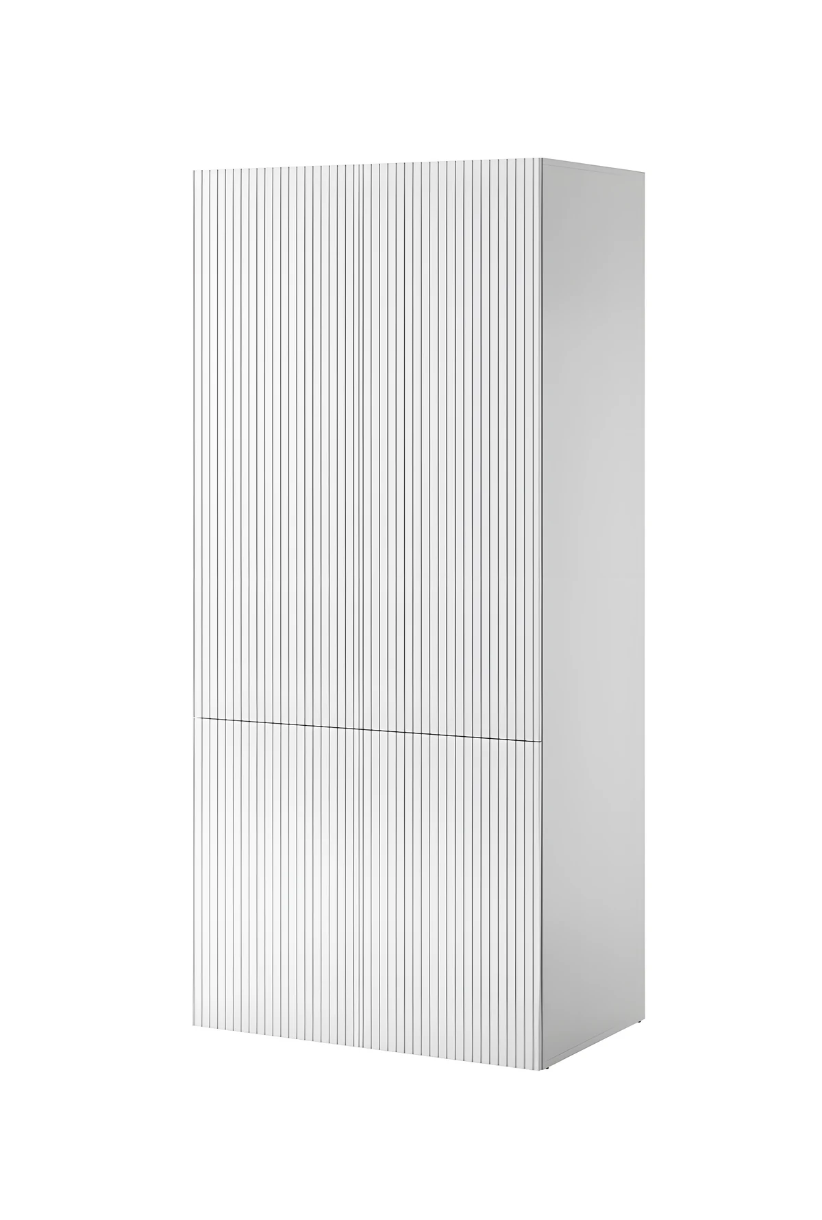 Szafa PAFOS 2D 90x55,5x198,5 biały mat