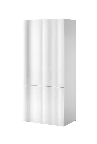 Szafa PAFOS 2D 90x55,5x198,5 biały mat