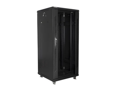 Szafa rack Lanberg FF01-6627-12B, 27U, czarna