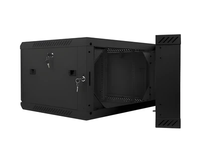 Szafa Rack Lanberg WF02-6606-10B, Wisząca, Czarna