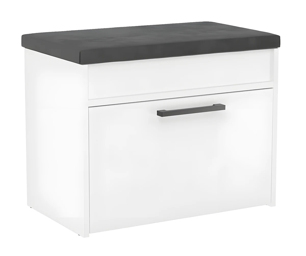 Szafka na buty PARMA MINI 60x35x49 cm, biała
