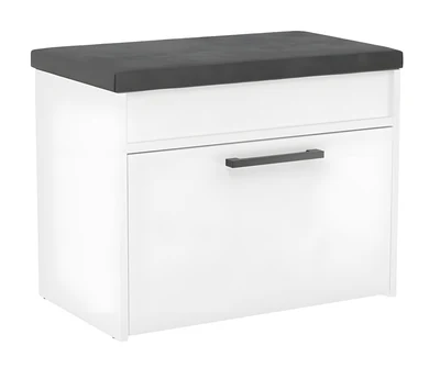 Szafka na buty PARMA MINI 60x35x49 cm, biała