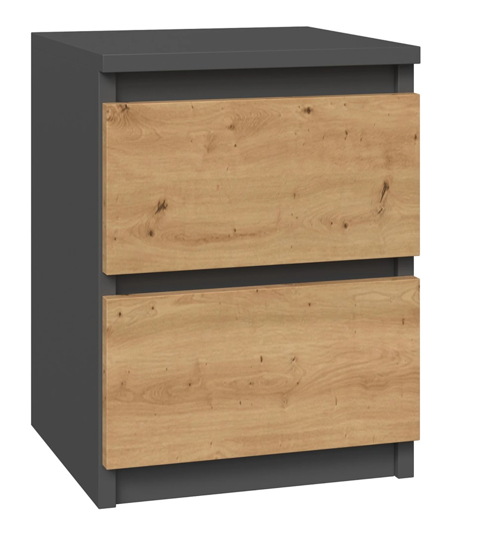 Szafka nocna M2 30x30x40 cm antracyt/artisan — zdjęcie 1 z 5