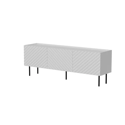 Szafka RTV LUCCA 165x40x59 biała